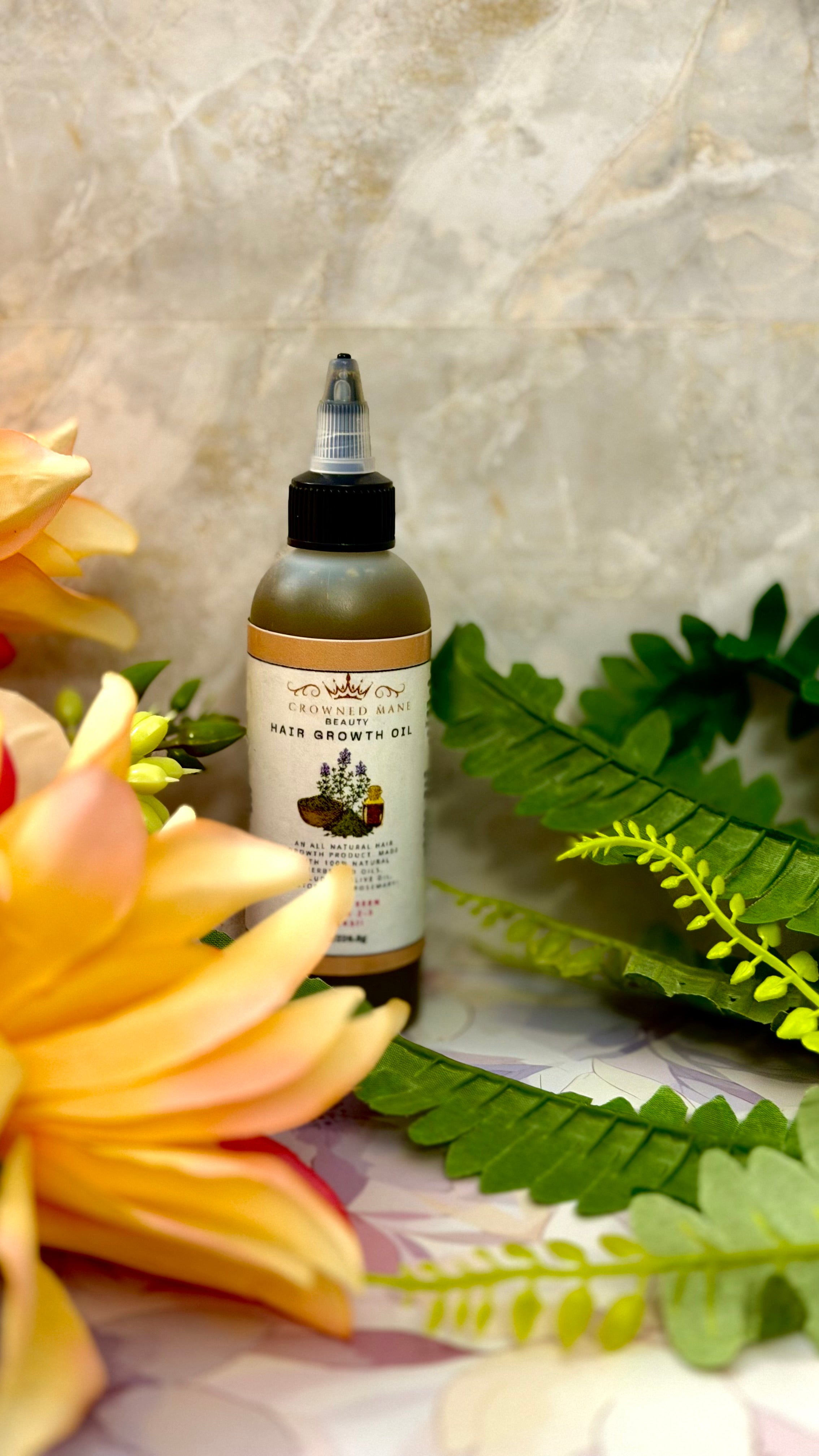 PRE-ORDER: {4 oz} Crowned Mane Beauty -Luxury Hair Growth Oil