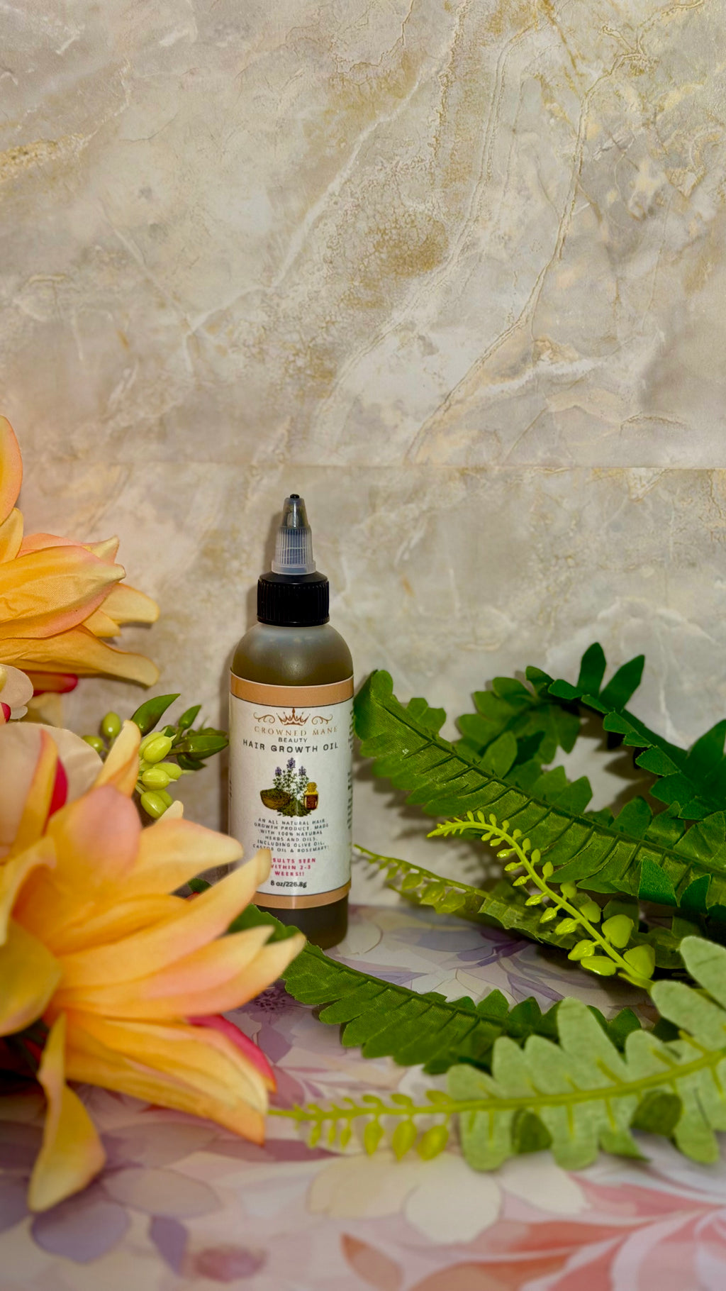 PRE-ORDER: {4 oz} Crowned Mane Beauty -Luxury Hair Growth Oil